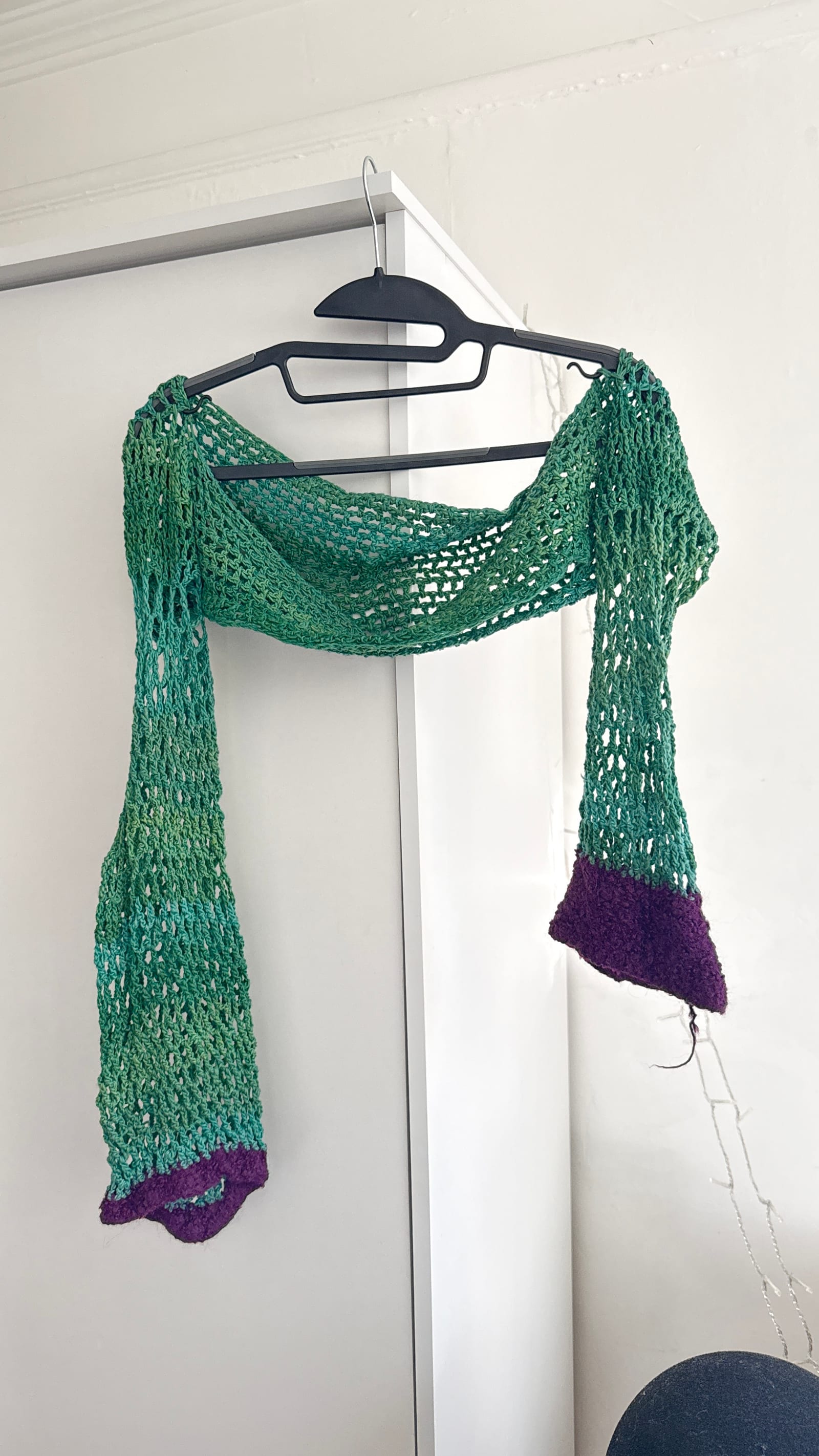 Teal & Purple Bolero