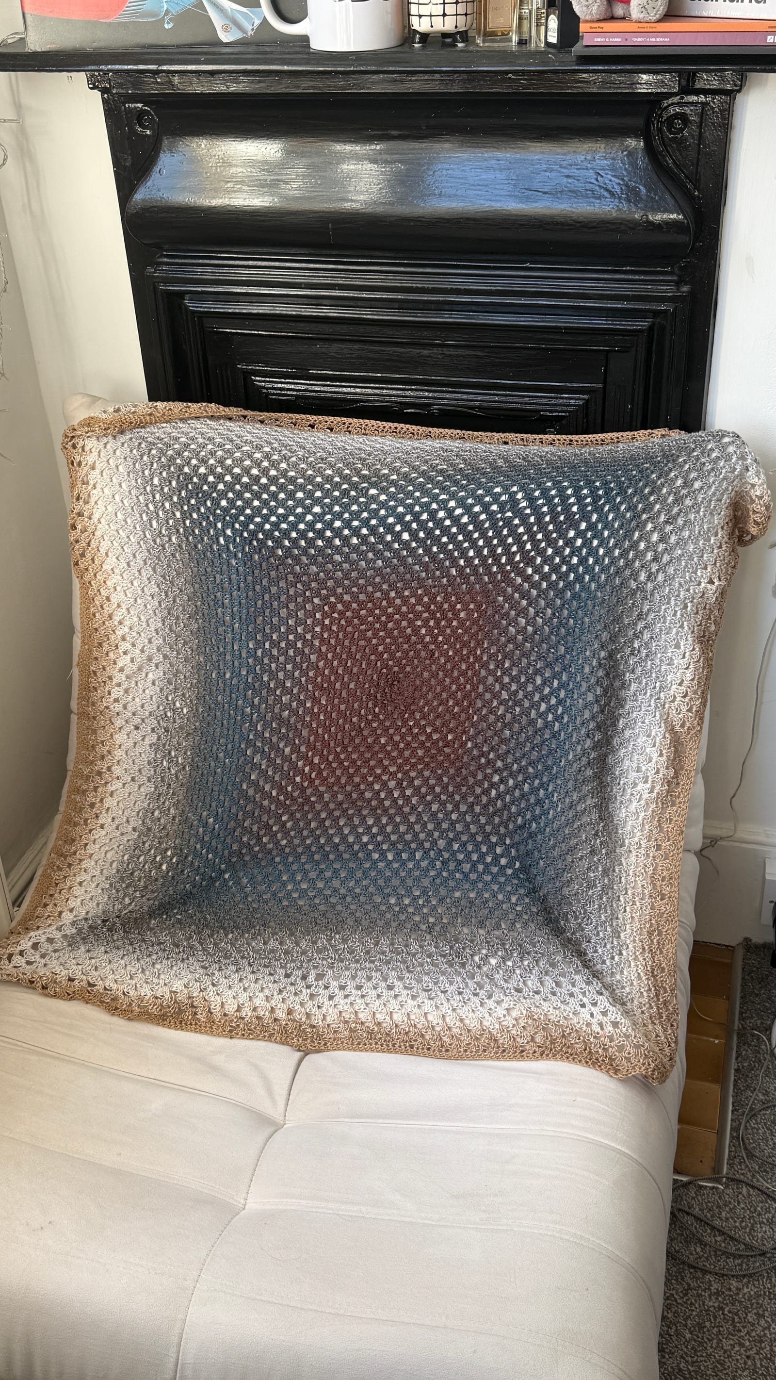 Ombre Granny Stitch Throw