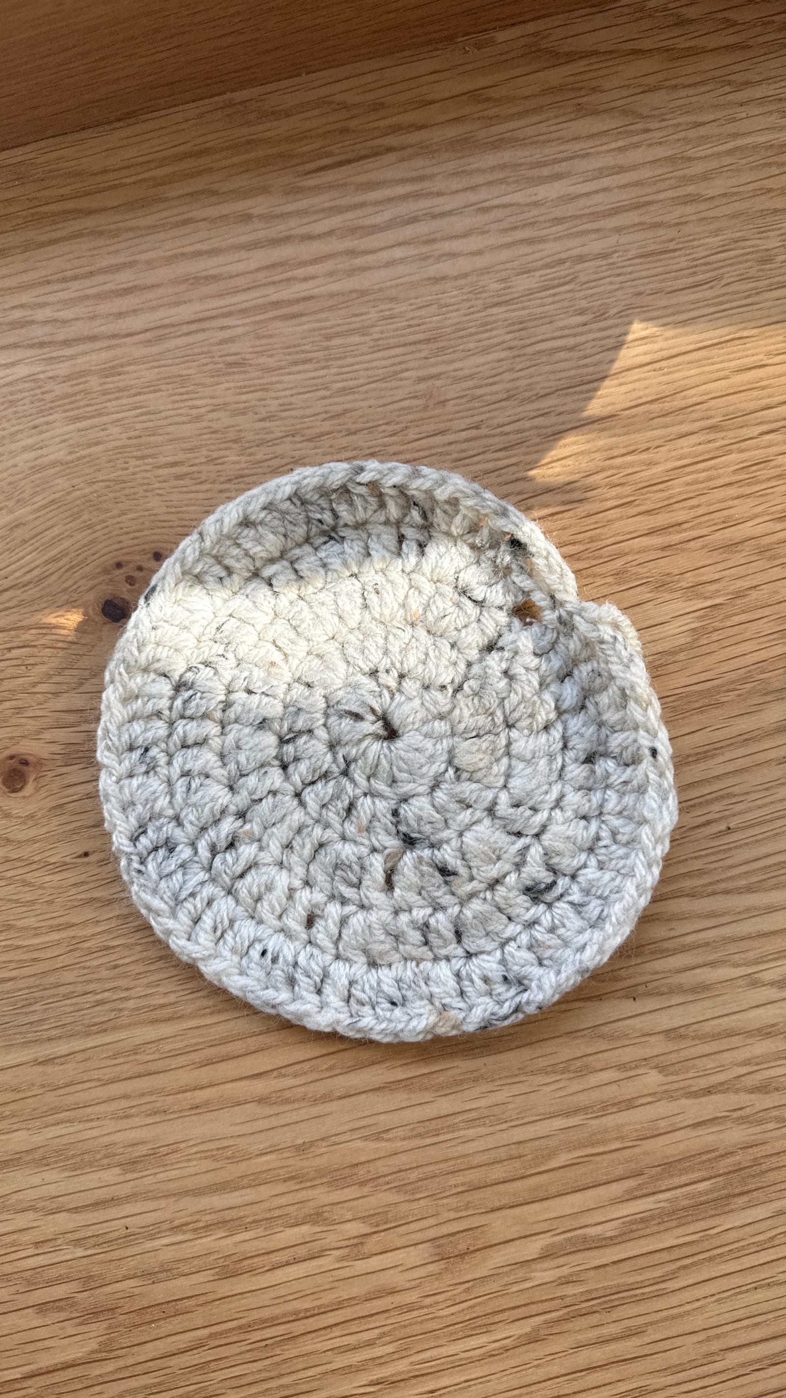 Flecked Cream Coaster
