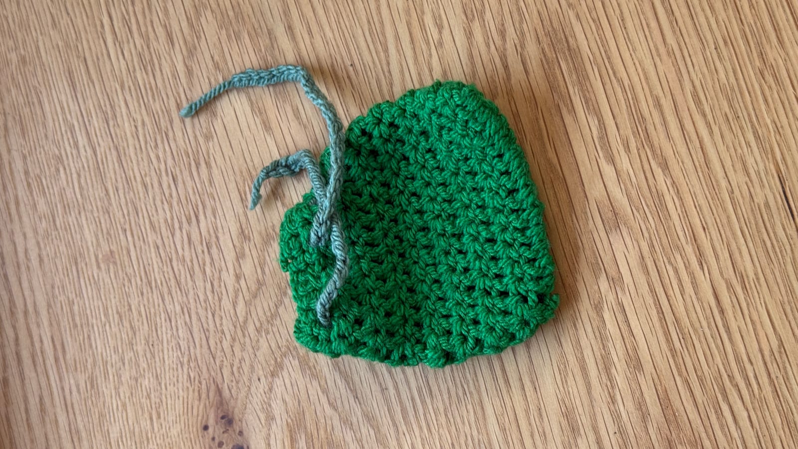 Green Drawstring Pouch
