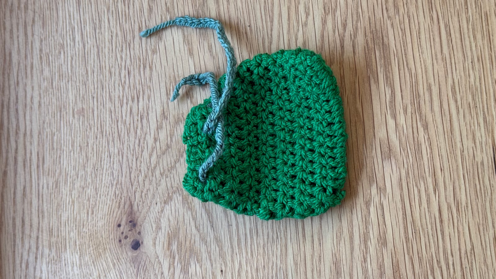 Green Drawstring Pouch